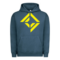Pigment Midnight Navy corridor crew Urban Hoodie - linhVisuals