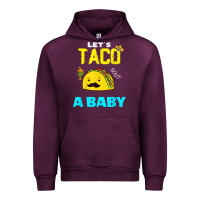 Mauve Wine lets taco bout a baby may,5th cinco de mayo mexican party t shirt Urban Hoodie - linhVisuals
