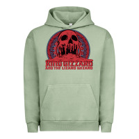 Pigment Oil Green crumbling castle   king gizzard and the lizard wizard Urban Hoodie - linhVisuals