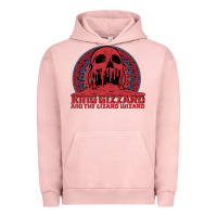 Pigment Salmon crumbling castle   king gizzard and the lizard wizard Urban Hoodie - linhVisuals