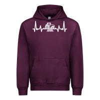 Mauve Wine tractor Urban Hoodie - linhVisuals