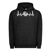 Pigment Black tractor Urban Hoodie - linhVisuals