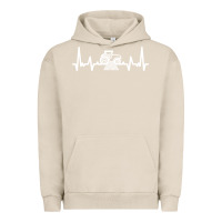 Pigment French Oak tractor Urban Hoodie - linhVisuals