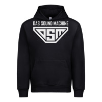 Black das sound machine Urban Hoodie - linhVisuals