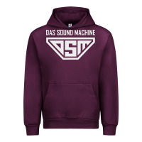 Mauve Wine das sound machine Urban Hoodie - linhVisuals