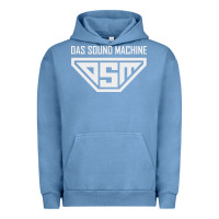 Pigment Pebble Blue das sound machine Urban Hoodie - linhVisuals