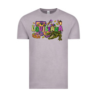 Vintage Zinc Louisiana Mardi Gras Vintage Tee - FaDigitalArtStudio