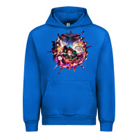 Cobalt kimetsu no yaibathe hinokami chronicles Urban Hoodie - linhVisuals