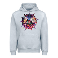 Heather Grey kimetsu no yaibathe hinokami chronicles Urban Hoodie - linhVisuals