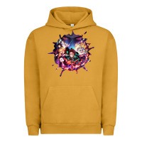 Pigment Peanut Butter kimetsu no yaibathe hinokami chronicles Urban Hoodie - linhVisuals