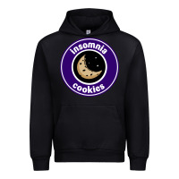 Black suitable-insomnia-cookies-worn Urban Hoodie - linhVisuals