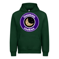 Forest Green suitable-insomnia-cookies-worn Urban Hoodie - linhVisuals
