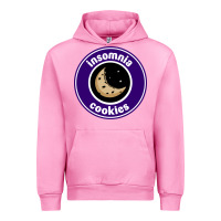 Fuchsia Pink suitable-insomnia-cookies-worn Urban Hoodie - linhVisuals