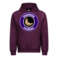 Mauve Wine suitable-insomnia-cookies-worn Urban Hoodie - linhVisuals