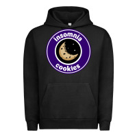 Pigment Black suitable-insomnia-cookies-worn Urban Hoodie - linhVisuals