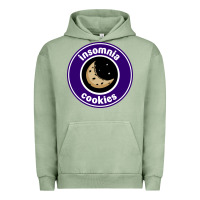 Pigment Oil Green suitable-insomnia-cookies-worn Urban Hoodie - linhVisuals