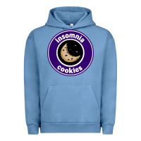 Pigment Pebble Blue suitable-insomnia-cookies-worn Urban Hoodie - linhVisuals