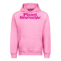 Fuchsia Pink suitable-planet-smoothie-worn Urban Hoodie - linhVisuals