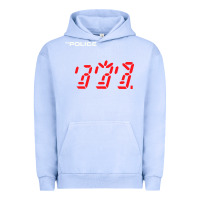 Pigment Grape Ice the police   ghost in the machine Urban Hoodie - linhVisuals