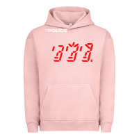 Pigment Salmon the police   ghost in the machine Urban Hoodie - linhVisuals