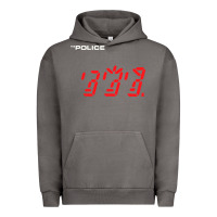 Pigment Tornado the police   ghost in the machine Urban Hoodie - linhVisuals
