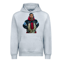 Heather Grey nimsdai purja Urban Hoodie - linhVisuals