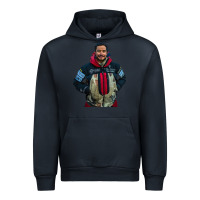 Navy nimsdai purja Urban Hoodie - linhVisuals