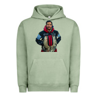 Pigment Oil Green nimsdai purja Urban Hoodie - linhVisuals