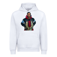 White nimsdai purja Urban Hoodie - linhVisuals