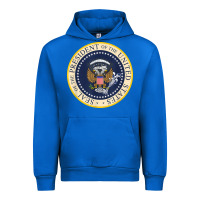 Cobalt fake presidential seal Urban Hoodie - linhVisuals