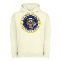 Pigment Pistachio fake presidential seal Urban Hoodie - linhVisuals