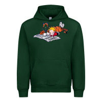 Forest Green calvin Urban Hoodie - linhVisuals