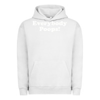 Pigment Lunar Rock everybody poops Urban Hoodie - linhVisuals