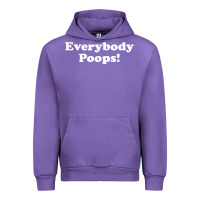 Tulip everybody poops Urban Hoodie - linhVisuals