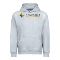 Heather Grey Concordia University Irvine Urban Hoodie - linhVisuals