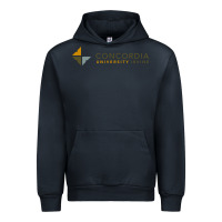 Navy Concordia University Irvine Urban Hoodie - linhVisuals