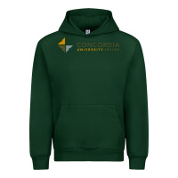 Forest Green Concordia University Irvine Urban Hoodie - linhVisuals