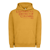 Pigment Peanut Butter University of the District of Columbia Urban Hoodie - linhVisuals