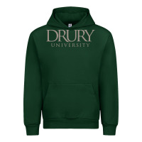 Forest Green Drury University Urban Hoodie - linhVisuals