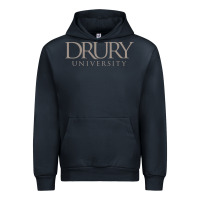 Navy Drury University Urban Hoodie - linhVisuals