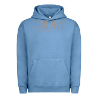 Pigment Pebble Blue Drury University Urban Hoodie - linhVisuals