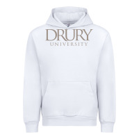 White Drury University Urban Hoodie - linhVisuals