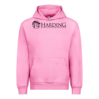 Fuchsia Pink Harding University Urban Hoodie - linhVisuals