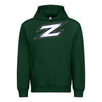 Forest Green akron zips Urban Hoodie - linhVisuals