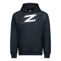 Navy akron zips Urban Hoodie - linhVisuals