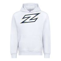 White akron zips Urban Hoodie - linhVisuals