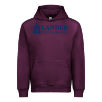 Mauve Wine Lander University Urban Hoodie - linhVisuals