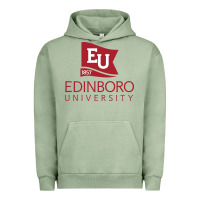 Pigment Oil Green Edinboro University Urban Hoodie - linhVisuals