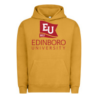 Pigment Peanut Butter Edinboro University Urban Hoodie - linhVisuals