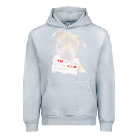 Heather Grey pitbull t  shirt i sit for you will you stand for me t  shirt Urban Hoodie - linhVisuals